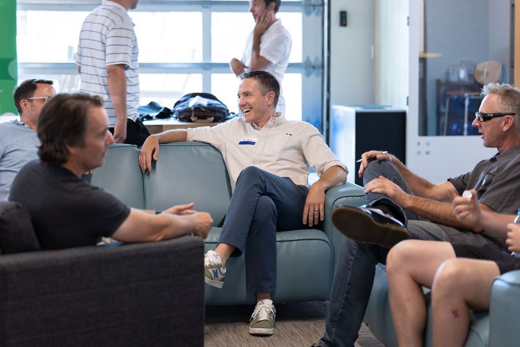 Phil on couch by Cole Ledger